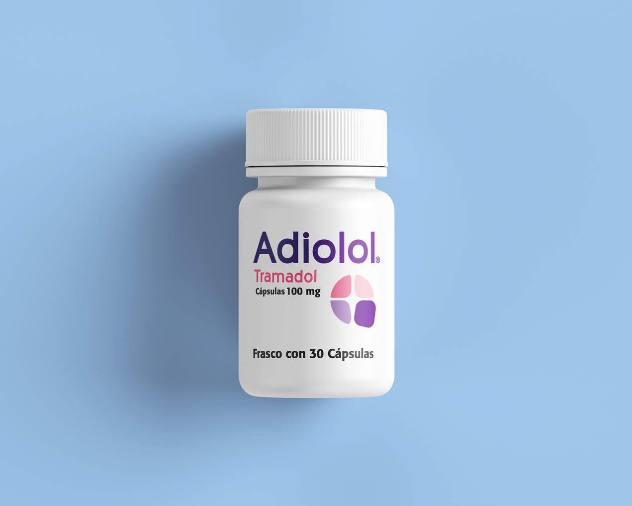 SBL Pharmaceuticals Tramadol Adiolol® 100mg con 30 cápsulas